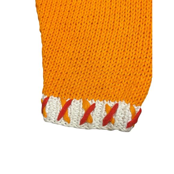 IB Diffusion Vintage 90s Sweater Women’s Small Boxy Southwest Snake Ladybug Art - Picture 4 of 9